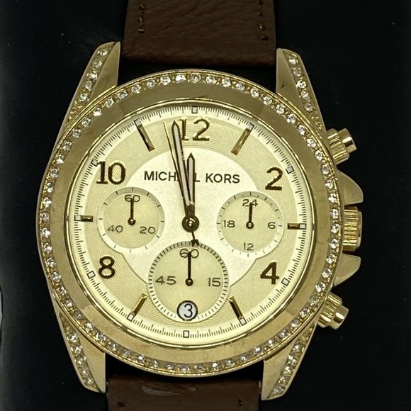 Michael Kors Blair MK5166 Women\'s Brown Leather An main image 6